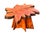Beautiful Vintage Cypress Live Edge Tree Stump Center Coffee Table For Sale - Image 4 of 15