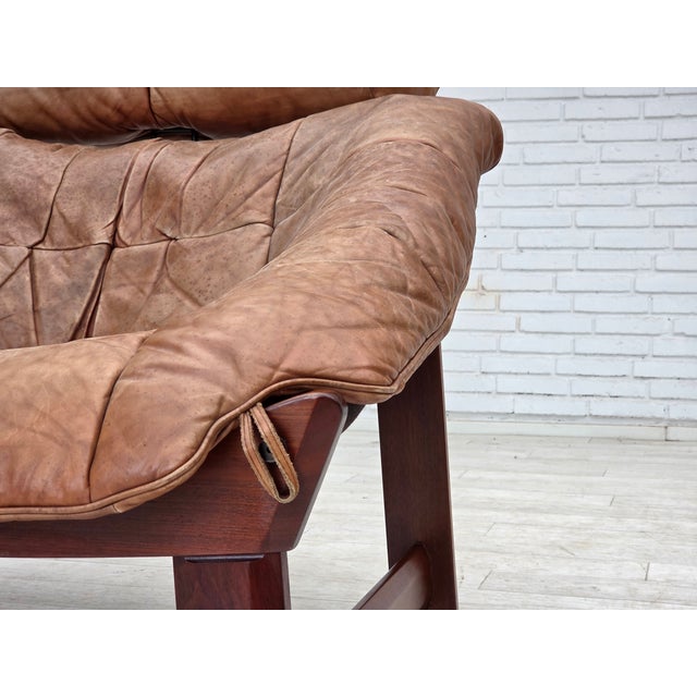 Norwegian Amazon Armchair by Jan Erik Lindgren for Ekornes, 1970s For Sale - Image 6 of 18