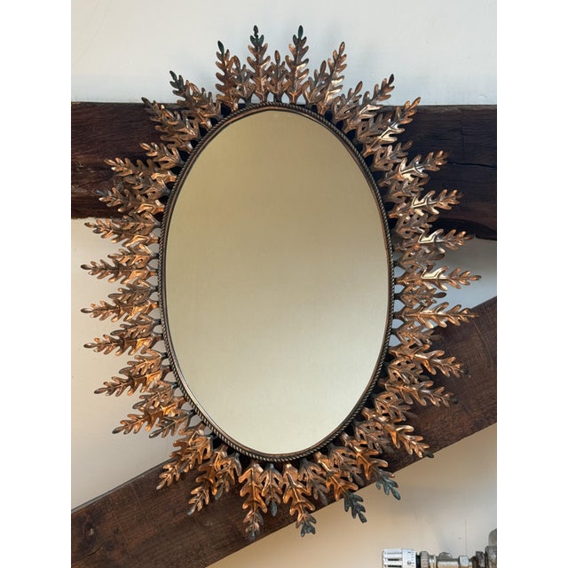 Italian Sun Mirror, 1950s For Sale - Image 10 of 17