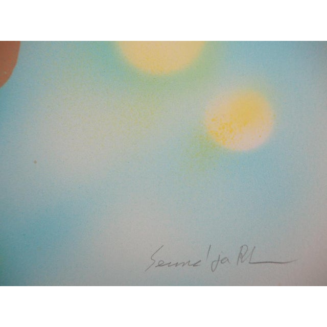 Seund Ja Rhee Star composition, 2004 Original lithograph, Signed in pencil Numbered 1 / 25 copies On wove paper 25 x 33 cm...