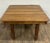 Wood Vintage English Oak Pub Table Dining Table For Sale - Image 7 of 9