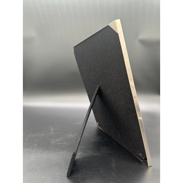 Metal Vintage Italian Picture Frame by Liwan's For Sale - Image 7 of 7