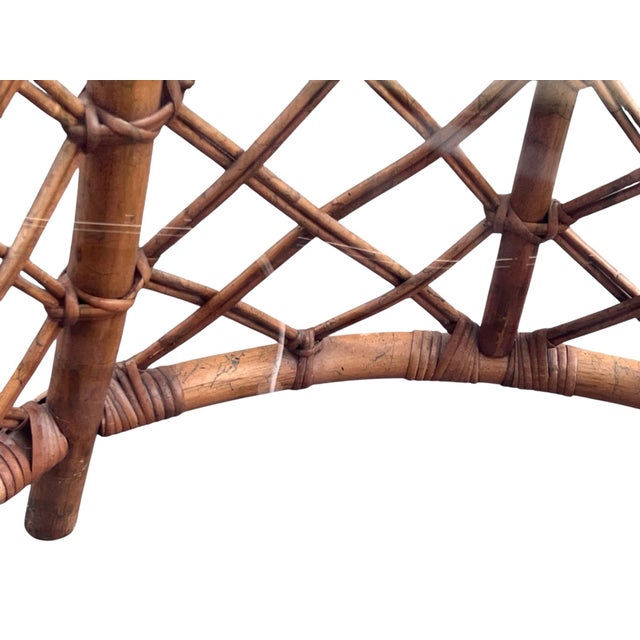 Ficks Reed Dining or Center Table For Sale - Image 14 of 15
