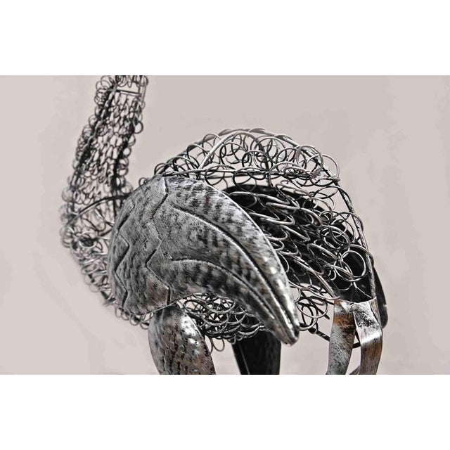 Bob Paulson, Heron Sculpture, 2000, Metal For Sale - Image 4 of 5