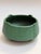 Arts & Crafts Early 20th C. Weller Matte Green Buttress-Footed Arts & Crafts Pottery Vessel For Sale - Image 3 of 9