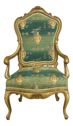 19th Century French Beech Armchair