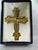 2010s Fabergé Jeweled Cross Pendant/Brooch With Original Velvet Presentation Box For Sale - Image 5 of 6