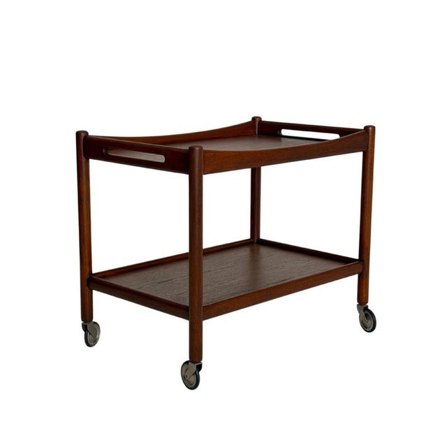 AT-45 Serving Trolley from Hans J. Wegner For Sale - Image 10 of 10