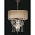 Gold Collection Orchidea Chandelier, Metal and Crystal, NCS 437 by Jago For Sale - Image 8 of 10