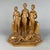Art Deco Style Carved Wood Sculpture Group from Scurati, 1950s For Sale - Image 6 of 17