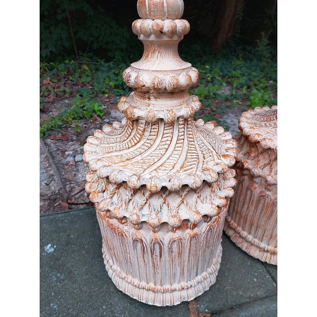 Contemporary Pair of Beverly Hall Tassels Mounted as Lamps For Sale - Image 3 of 8