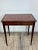 Brown Writing Table in Cube Marquetry, 1890s For Sale - Image 8 of 12