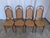 Mid-Century Modern Bentwood Cane Dining Chairs, 1970s, Set of 4 For Sale - Image 18 of 18