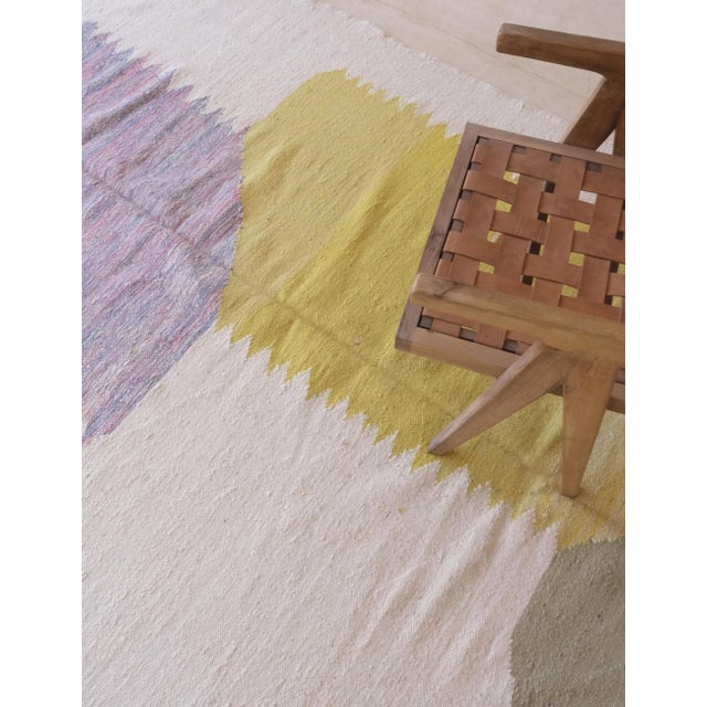 Moroccan Kilim Zanafi Rug - 10.1 X 6.3 Ft For Sale - Image 9 of 9