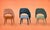 Red Shirley Dining Chair by Ottiu For Sale - Image 8 of 18