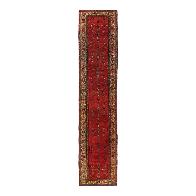 Pasargad DC Rust Persian Antique Bidjar Runner For Sale