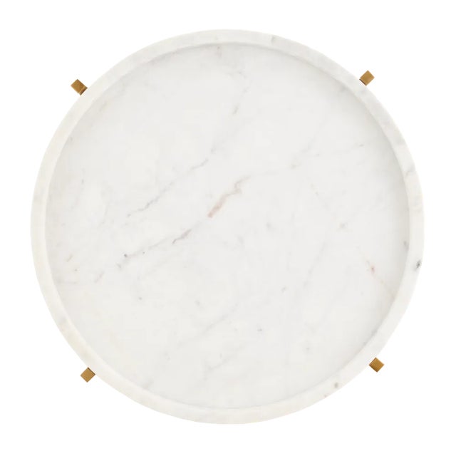 Currey & Company Currey & Company Freya Accent Table For Sale - Image 4 of 6