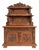 Alexander Roux Style French Renaissance Revival Carved Oak Sideboard or Bar Cabinet, Circa 1890s For Sale