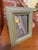 1970s Vintage Italian Olive Green Leather Picture Frame, 1970s For Sale - Image 5 of 6