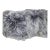 Mon Chateau Pair of Tibetan Lamb Fur Throw Pillows For Sale