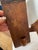 Arts & Crafts Early 20th Century Pyrography Match Holder Native American Woman Primitive Burnt Wood For Sale - Image 3 of 12