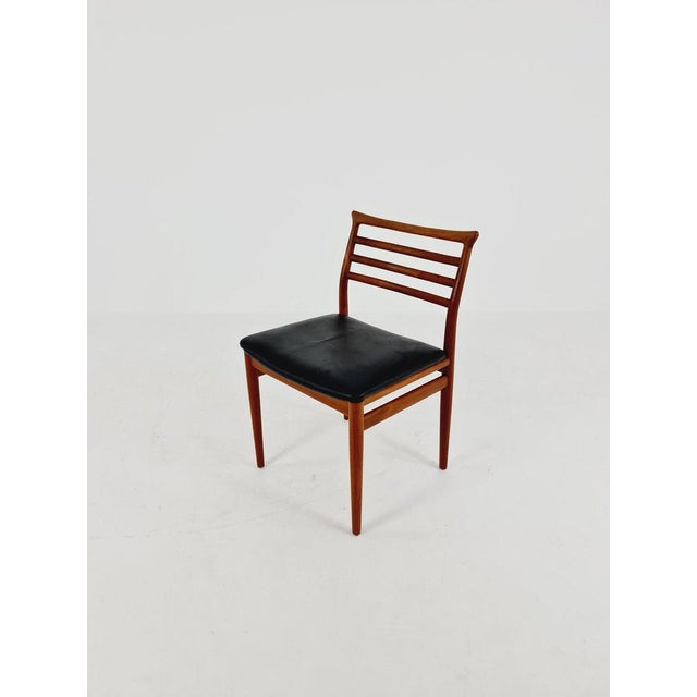 Danish Modern Teak Chair by Erling Torvits for Soro Stolefabrik, 1960s For Sale - Image 5 of 11