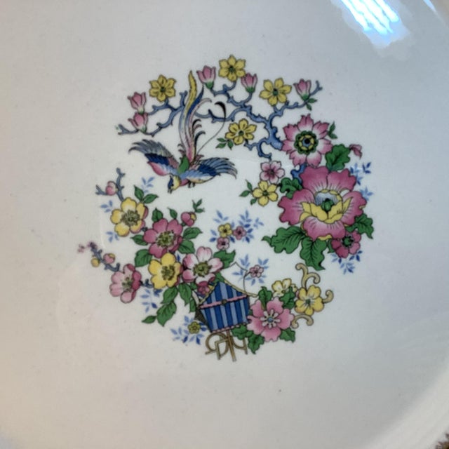 American 1969s Cronin China Company Porcelain Appetizer/Dessert Set - 19 Pieces For Sale - Image 3 of 12