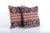 Mid-Century Modern Turkish Oushak Rug Pillow Cover - a Pair For Sale - Image 3 of 5