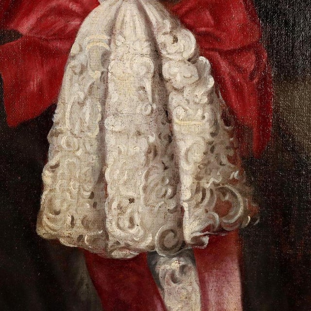 Male Portrait, Oil on Canvas, Framed For Sale - Image 4 of 9