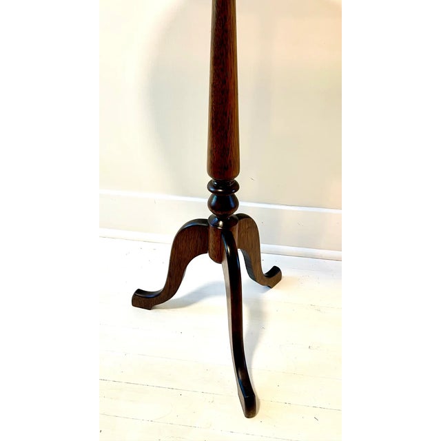 Wood 19th C. American Oak Tilt Top Table For Sale - Image 7 of 9