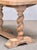 Baroque Swedish Cerused Oak Side Table with Barley-Twist Legs, 1920s For Sale - Image 6 of 13