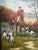 Late 20th Century Fox Hunting Scene Oil Painting on Canvas Horses Hounds Equestrian Sporting Art For Sale - Image 9 of 13