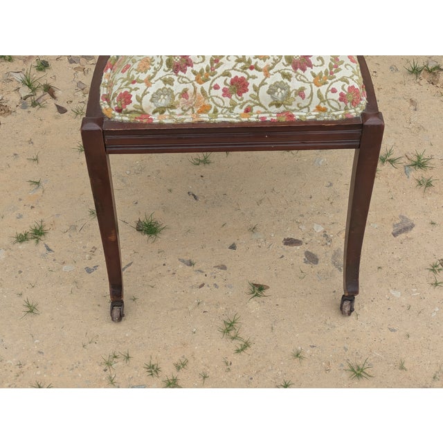 Chippendale Style Carved Mahogany Arm Chair For Sale - Image 9 of 9