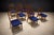 Giuseppe Scapinelli Set of Eight Dining Chairs in Caviuna Wood & Fabric, Giuseppe Scapinelli, 1950s - Lot 685 For Sale - Image 4 of 14