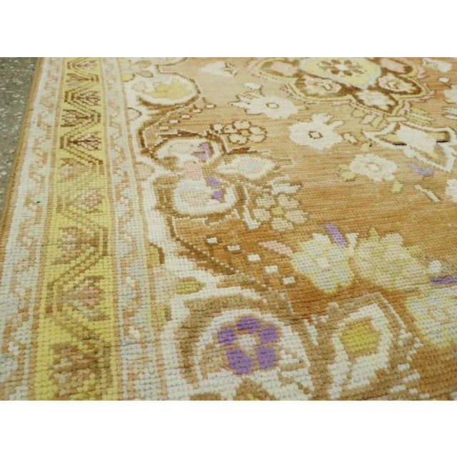 Vintage Persian Mahal Rug – Size: 3' 4" X 4'11" For Sale In New York - Image 6 of 10