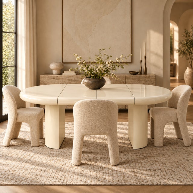 1970s Karl Springer Style Extending Dining Room Table For Sale - Image 14 of 14