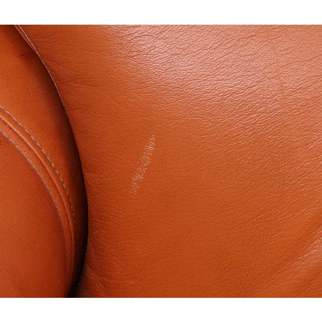 Chesterfield-Style Leather 3-Seater Sofa and Armchairs, 1980s, Set of 3 For Sale - Image 11 of 13