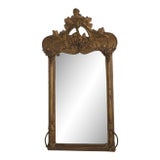 Antique Victorian Gold Gilt Grapevine Carved Mirror For Sale