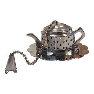 Vintage Alfred E. Knobler & Co Tea Infuser For Sale