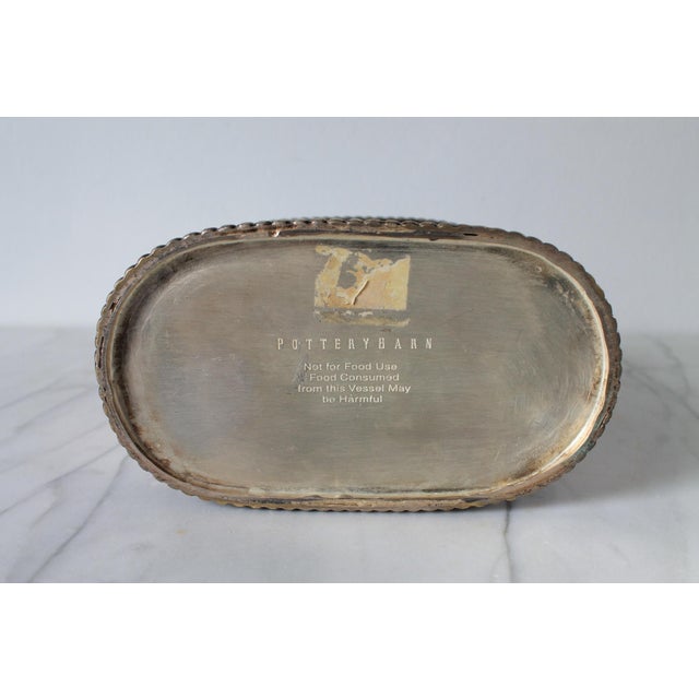 Metal Pottery Barn Double Champagne / Wine Holder For Sale - Image 7 of 8