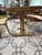 This breathtaking handcrafted live-edge dining table and matching bench set by the renowned artisan studio Harnett Wood...