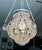 Sherle Wagner Crystal Beaded Basket Pendant Chandelier With Beaded Canopy For Sale - Image 9 of 18