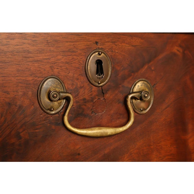 Antique 18th Century American Walnut Tall Chest Of Drawers For Sale - Image 11 of 18