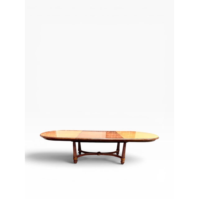 EJ Victor 2000s Ej Victor Regency Dining Table For Sale - Image 4 of 13