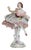 Ballerina Figurine in Porcelain from Volkstedt, Germany, 1920s For Sale