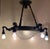 Art Deco Frosted Milk Glass Chandelier, Germany, 1930s For Sale - Image 14 of 15