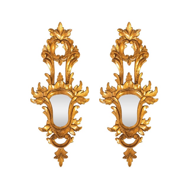 Vintage Baroque French Mirrors, 1940s, Set of 2 For Sale - Image 15 of 15