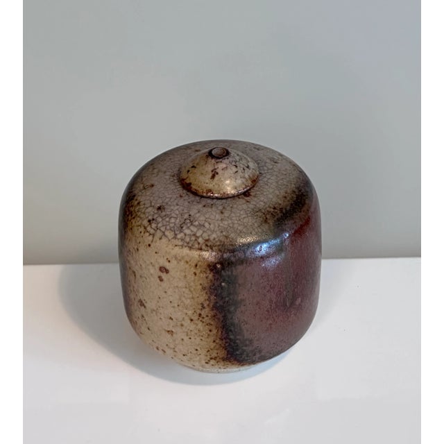 Ceramic Studio Ceramic Art Oil Lamp by Kaj Henning Jensen for KH Keramik Stensved, Denmark, 1960s For Sale - Image 7 of 13