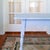 Early 20th Century Blue Painted Scalloped American Farmhouse Side Table For Sale - Image 9 of 18