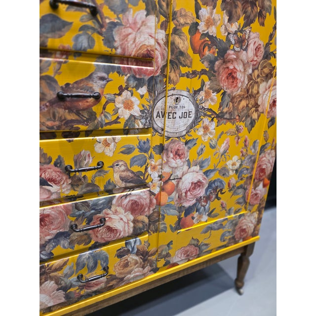 Vintage Hand Designed Chifforobe For Sale - Image 4 of 4